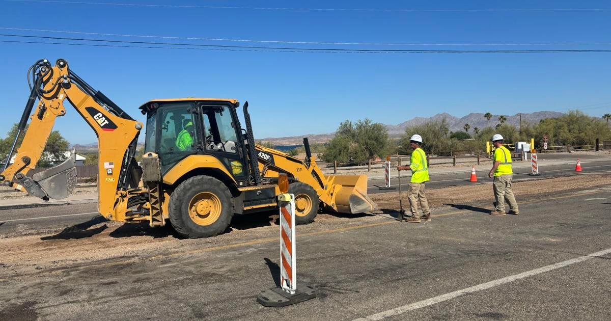 Lake Havasu City road work expected to wrap up in mid-December