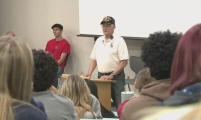 A different kind of civics lesson: Military veterans speak to Peoria high school students