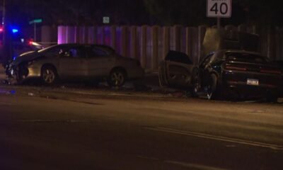 Infant suffers life-threatening injuries in Fiery Phoenix crash; 3 others injured