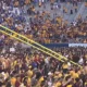 ASU fans rush field, topple goalpost too early in win over BYU