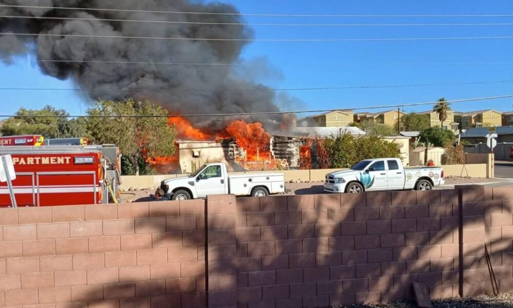 2 dead, 3 injured after mobile home fire in north Valley