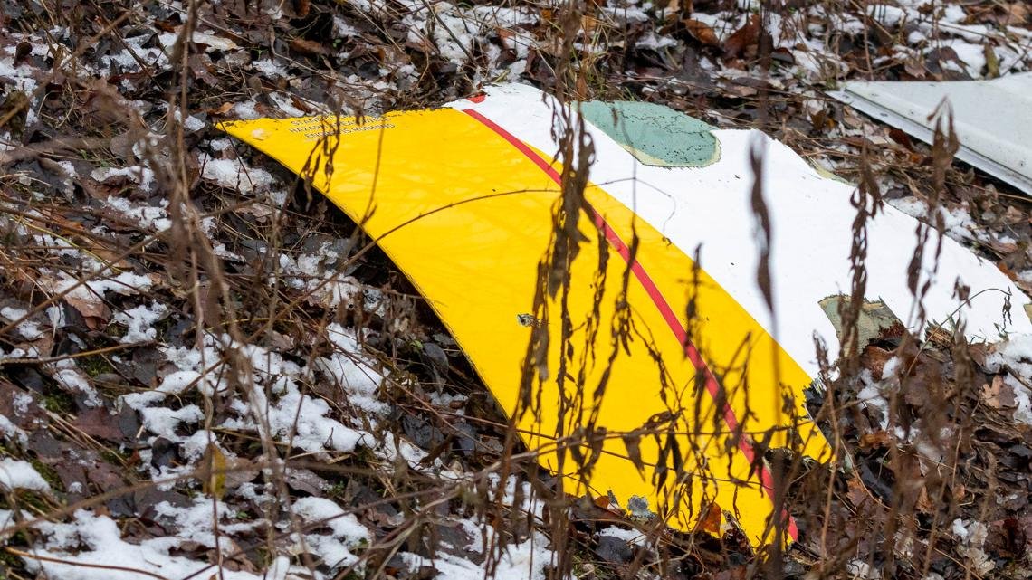 One person is dead after DHL cargo plane crashes into house in Lithuania