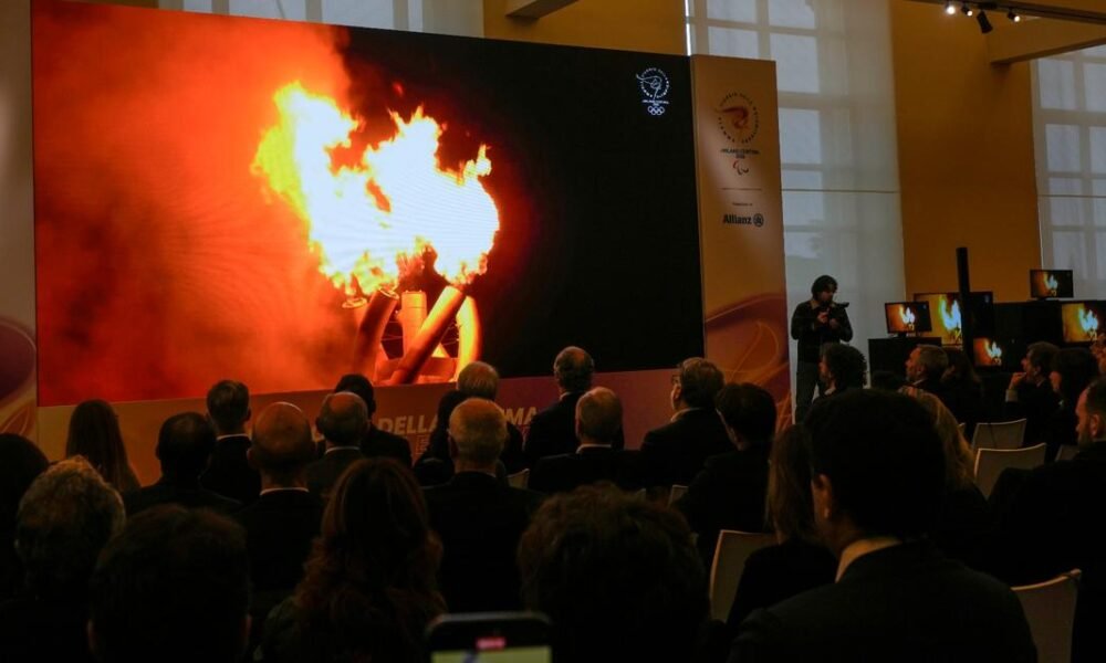 Where will the Olympic flame travel for the 2026 Games?