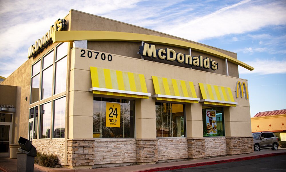 An exterior view of the McDonald's restaurant at 20700 N. John Wayne Parkway on Nov. 25, 2024. [Monica D. Spencer]