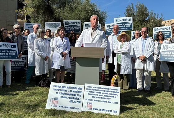 No on Prop 139 Press Conference