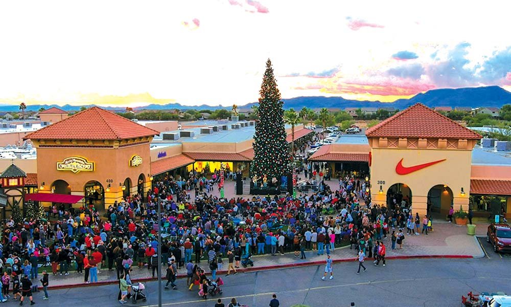 Arizona’s tallest fresh-cut Christmas tree lights up the valley