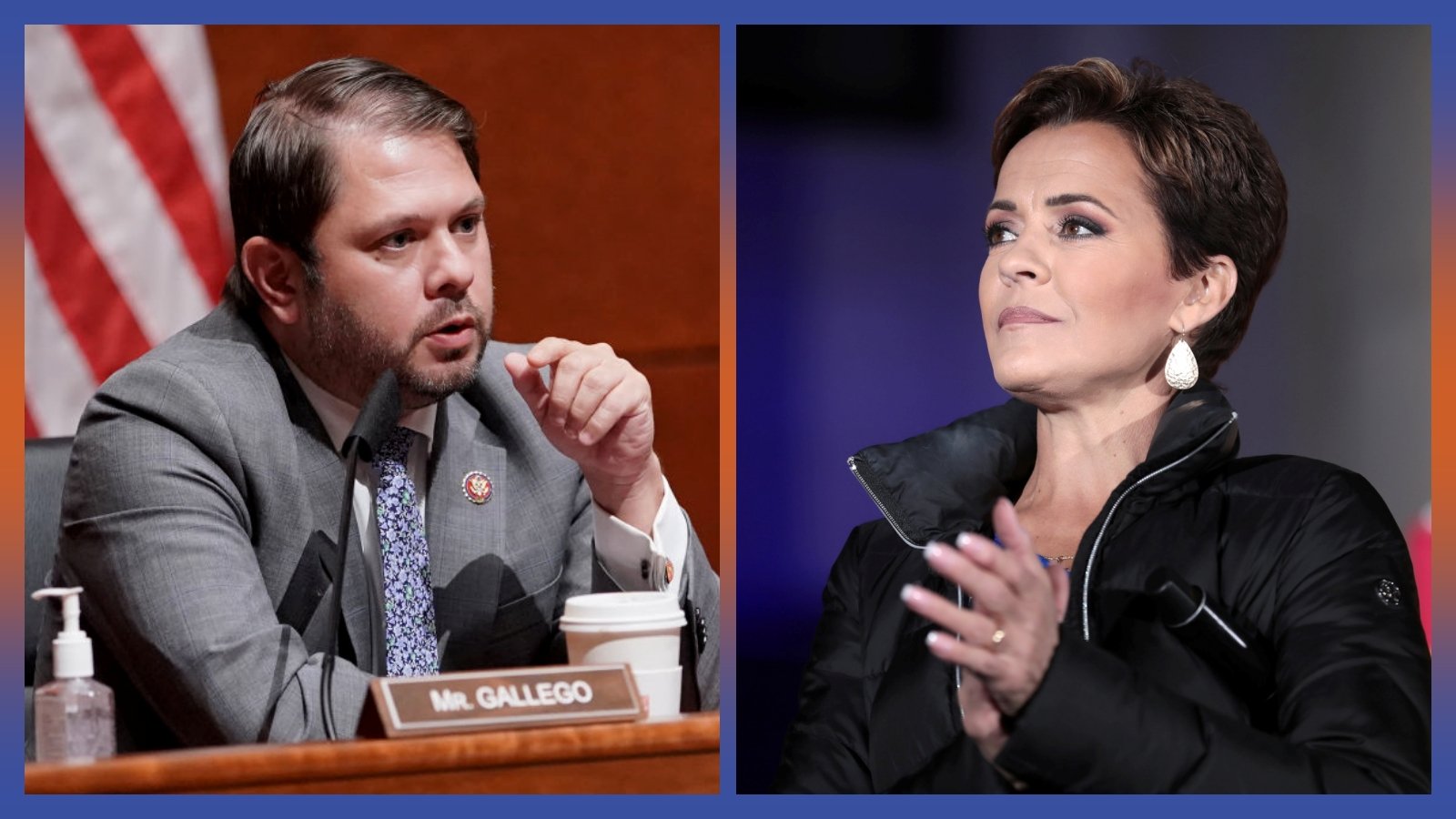 Kari Lake shrinks Ruben Gallego’s lead in race for U.S. Senate