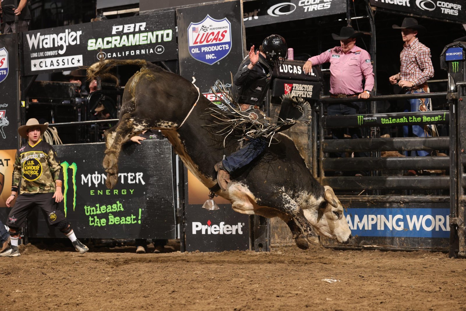 Riders & bulls & bucking — oh my! Bull riding at Tucson Arena