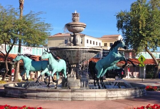 Scottsdale fountain