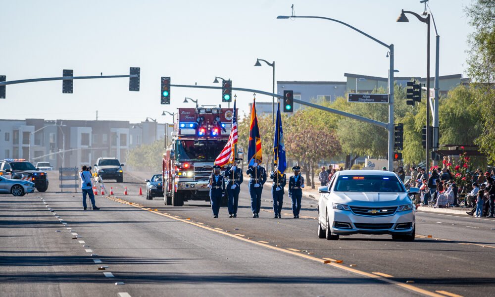 Veterans Day Parade marches down Porter in seventh year