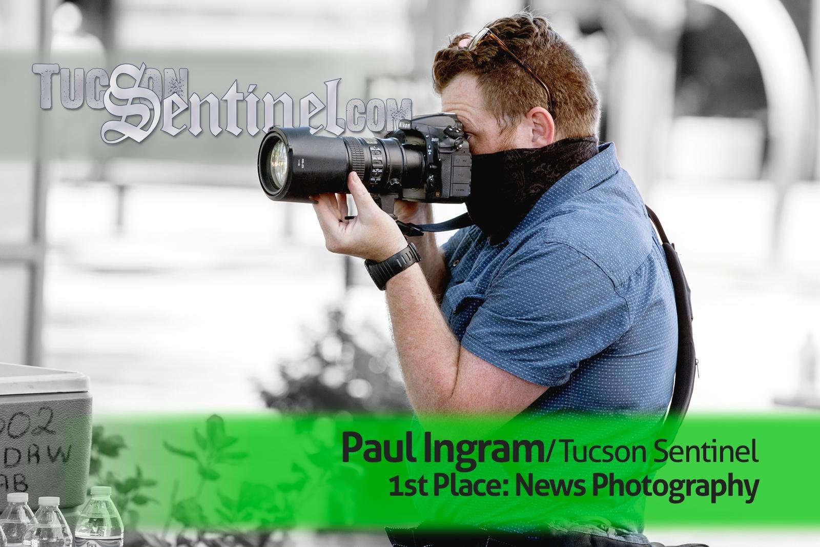 Tucson Sentinel journalists named as top columnist, news photographer in Arizona