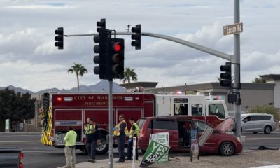 Van hits stoplight, cop rams sedan in chaotic JWP crash with state police response