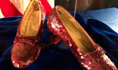 Ruby slippers worn by Judy Garland in 'The Wizard of Oz' to be auctioned nearly 20 years after theft