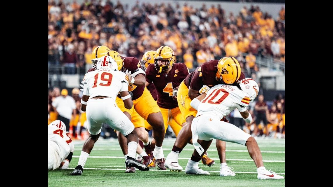 ASU dominates Iowa State in Big 12 Championship win