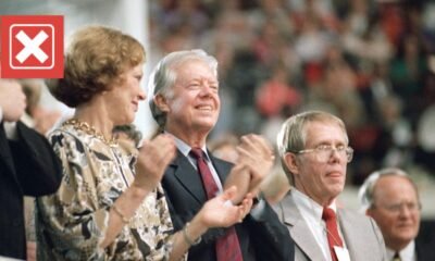 No, Jimmy Carter and George H.W. Bush did not pardon family members