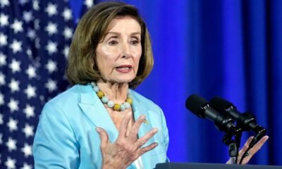 Pelosi has hip replacement surgery at a US military hospital in Germany after a fall