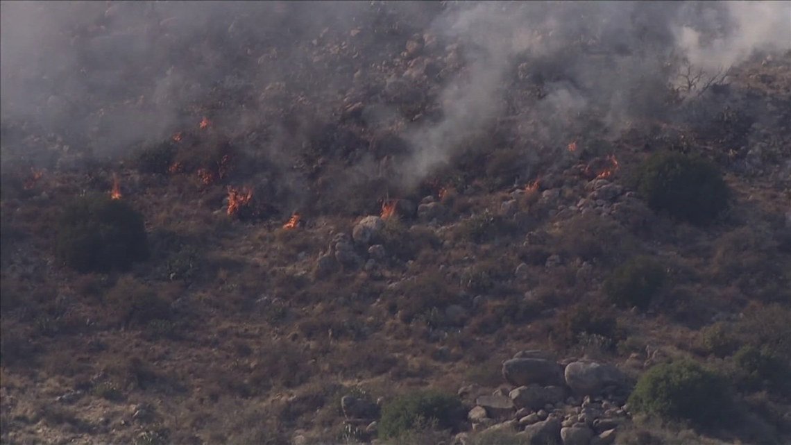 More than 600 acres burned northwest of Black Canyon City