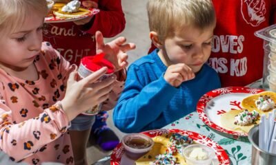 Santa, pancakes greet Havasu youth on Christmas eve