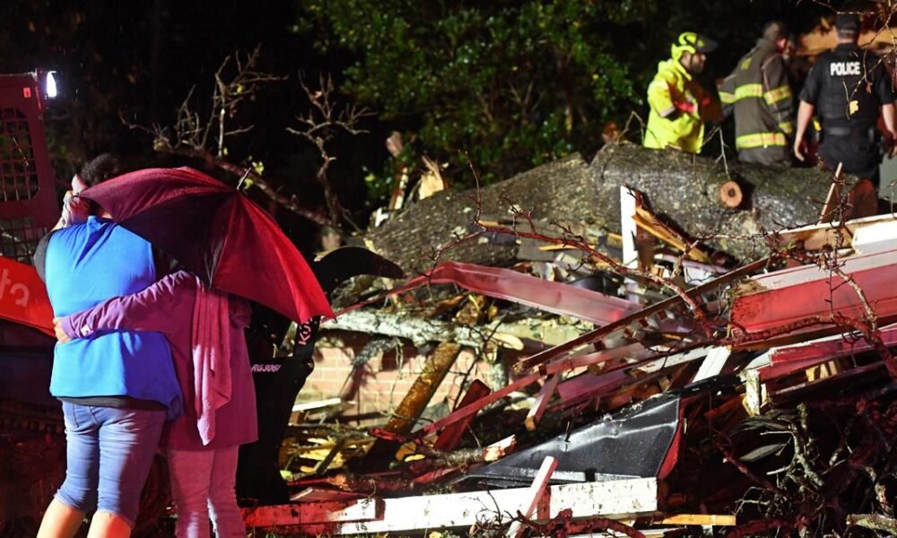 Storms batter Southeast US with tornadoes, causing deaths and widespread power outages