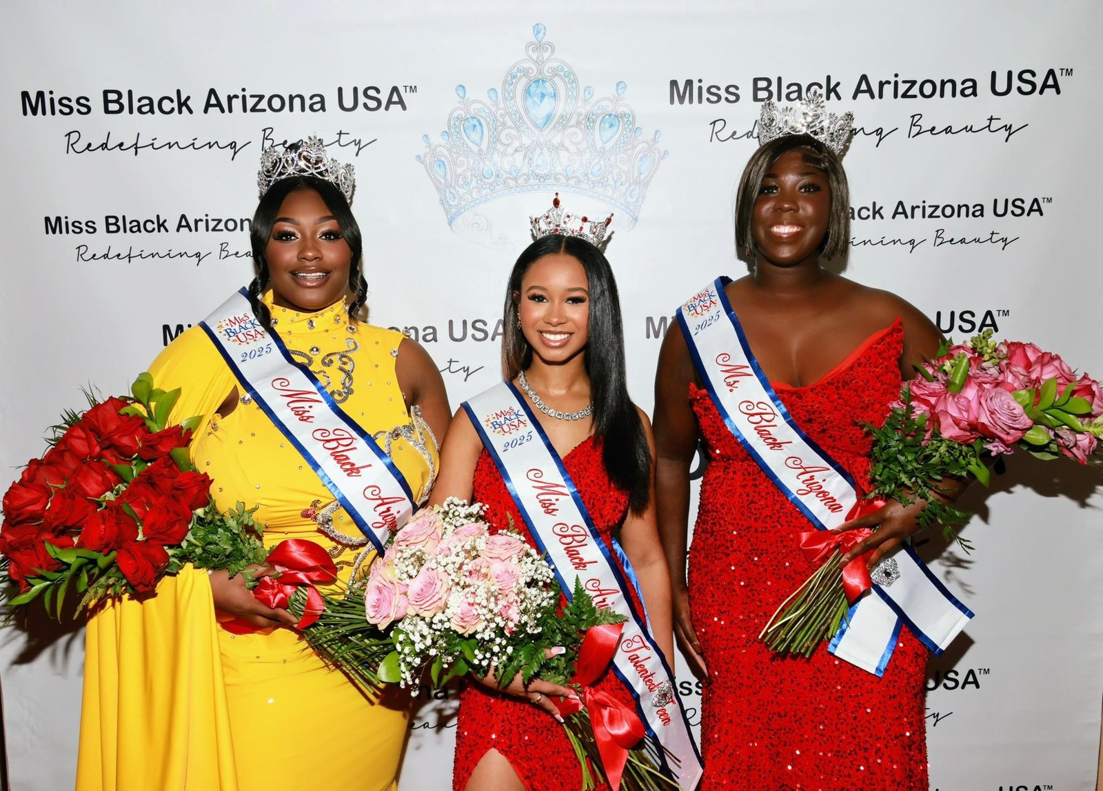 Arizona Crowns 2025 Miss Black Arizona USA Titleholders: A Celebration of Empowerment,Leadership, and Talent