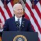 President Joe Biden delivers remarks at the White House Rose Garden Nov. 7. Biden on Monday commuted the sentences of 37 federal death row inmates. (Photo by Andrew Harnik/Getty Images)