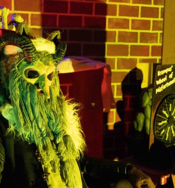 Boo, humbug! Kids meet Krampus in the Meadows on Friday the 13th