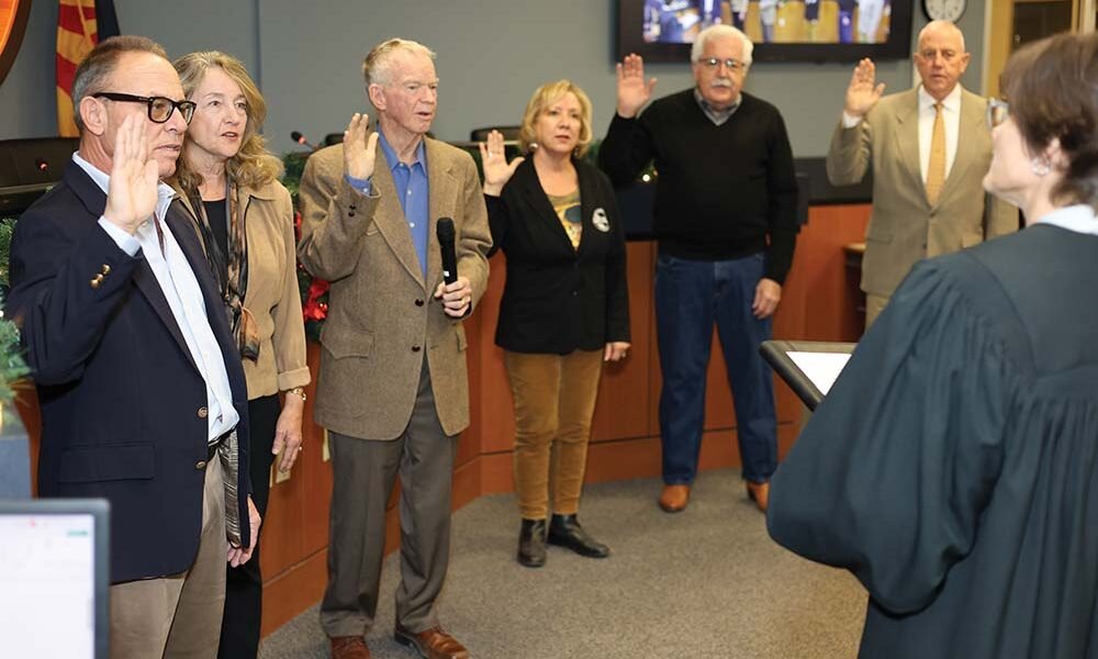 Cave Creek Town Council takes oath of office