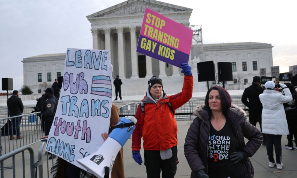 Conservative justices lean toward allowing Tennessee’s ban on gender affirming care