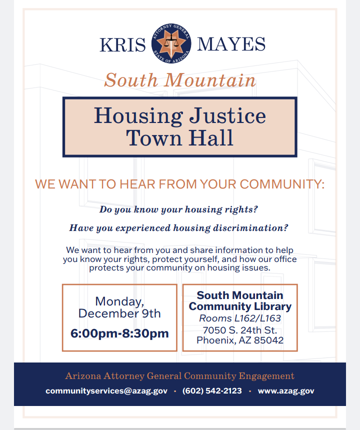 Housing Justice Town Hall 