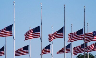 Flags at half-staff Saturday to mark Pearl Harbor anniversary