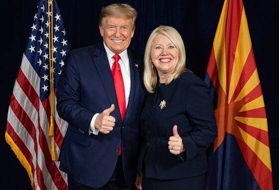 Debbie Lesko and Donald Trump