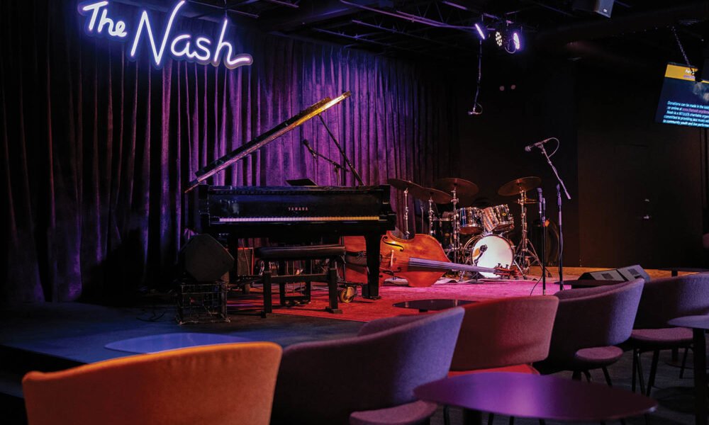 The Nash jazz club celebrates new digs