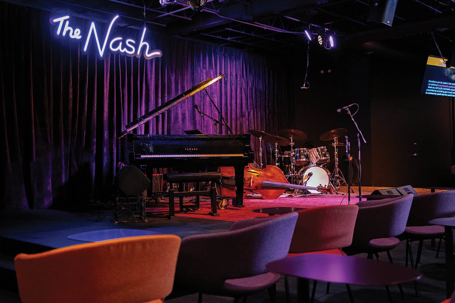 The Nash jazz club celebrates new digs