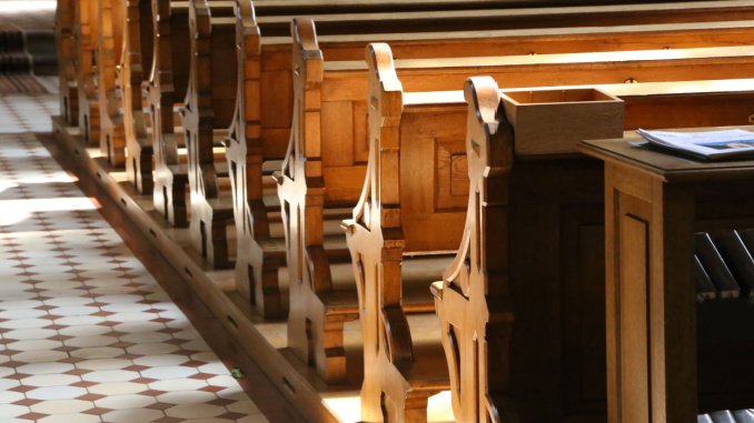 church pews