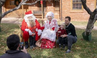 Santa and Mrs. Claus go behind the scenes