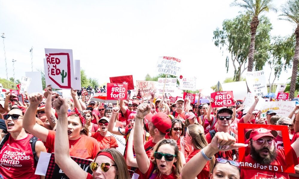 Half of Arizona teachers may quit. Here’s why