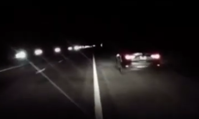 WATCH: SR 347 grinch hits and runs on Christmas Eve