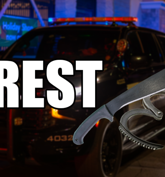 Walmart machete man arrested at gunpoint: cops