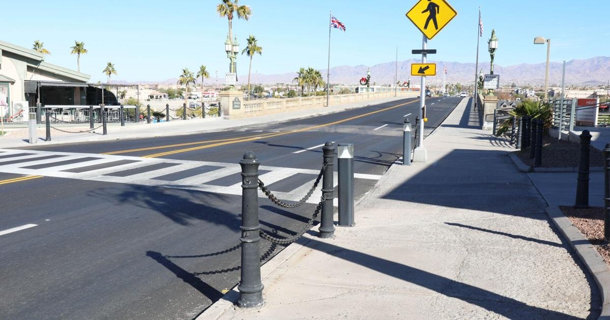 🚧 Havasu Tip List: London Bridge deck, crosswalks receive improvements