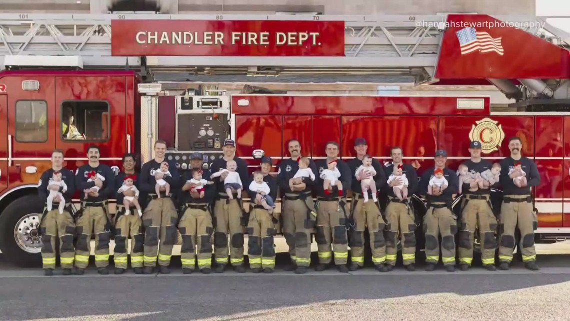 Baby boom: Chandler Fire Department welcomes 19 babies in 2024
