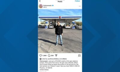 Instagram influencer Juan Gonzalez creates gas station gridlock in Phoenix