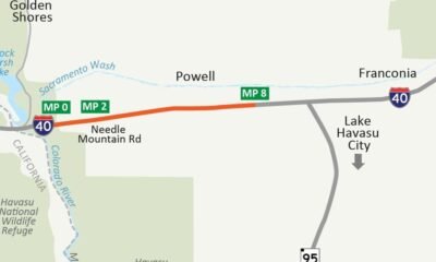 🚧 Havasu Tip List: Road work continuing on Interstate 40 near AZ/CA border