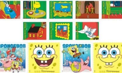 Iconic children's favorites get stamp tribute in 2025