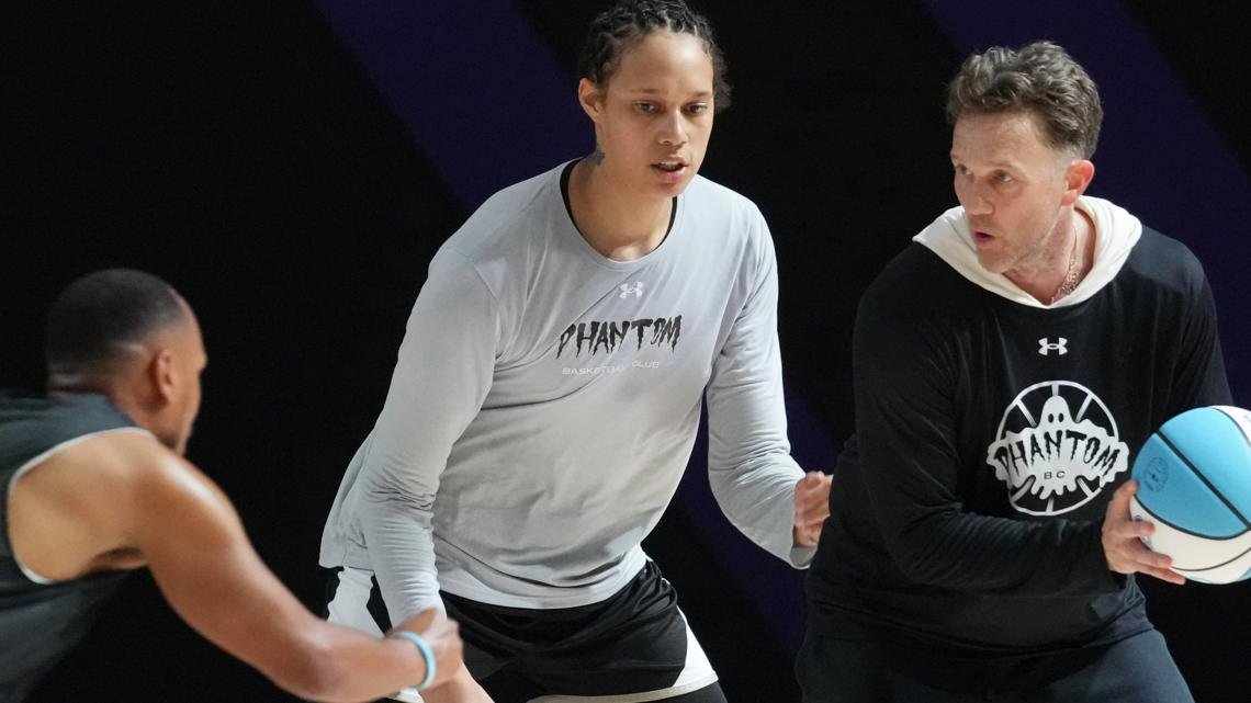 Brittney Griner and other WNBA players happy to be playing in US during their offseason