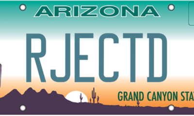 20 best rejected Arizona license plates of all time