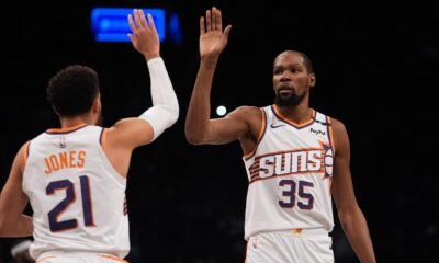 Booker and Durant lead the Suns to a 108-84 victory over the short-handed Nets