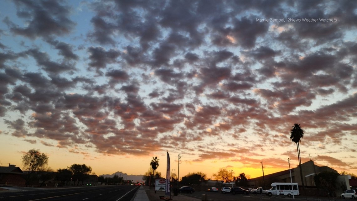 Scattered rainfall could break Phoenix dry streak