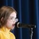 Arabella Griffin preps for spelling bee