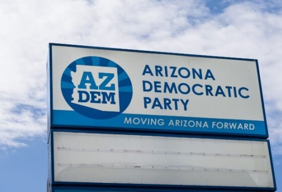 Arizona Democratic Party sign