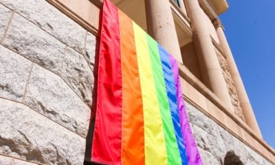 Capitol pride flag